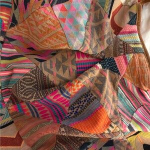 Free People Multicolor Patchwork Shoulder Bag 💼💗🌈✨